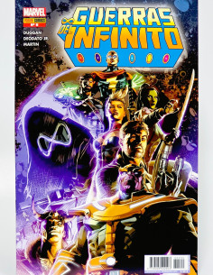 CÓMIC GUERRAS DEL INFINITO 0 PANINI MARVEL GRAPA DE KIOSCO