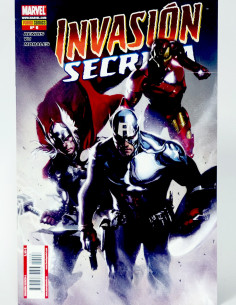 CÓMIC INVASIÓN SECRETA 6 PANINI MARVEL GRAPA DE KIOSCO