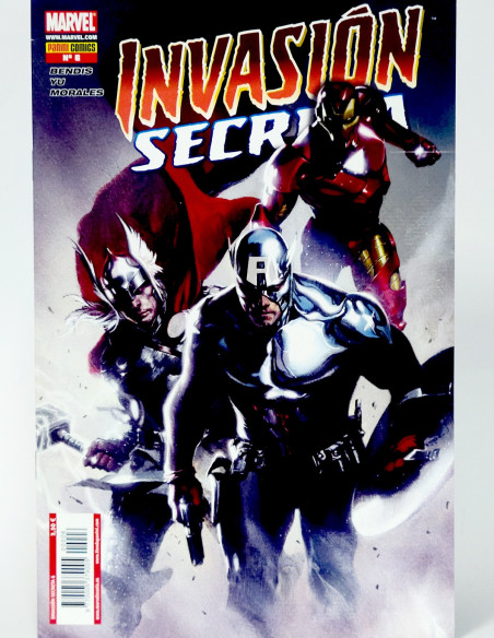 CÓMIC INVASIÓN SECRETA 6 PANINI MARVEL GRAPA DE KIOSCO