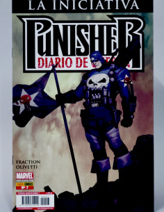 CÓMIC PUNISHER DIARIO DE GUERRA 7 PANINI MARVEL GRAPA DE...