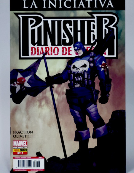 CÓMIC PUNISHER DIARIO DE GUERRA 7 PANINI MARVEL GRAPA DE KIOSCO