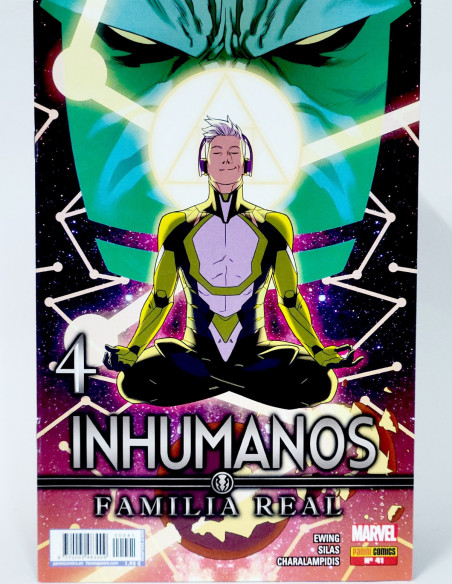 CÓMIC INHUMANOS FAMILIA REAL 41 PANINI MARVEL GRAPA DE KIOSCO