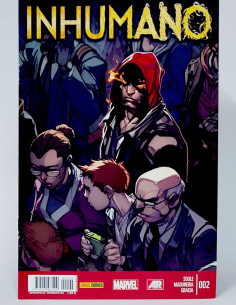 CÓMIC INHUMANO 2 PANINI MARVEL GRAPA DE KIOSCO