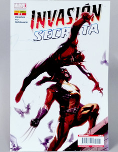 CÓMIC INVASIÓN SECRETA 7 PANINI MARVEL GRAPA DE KIOSCO