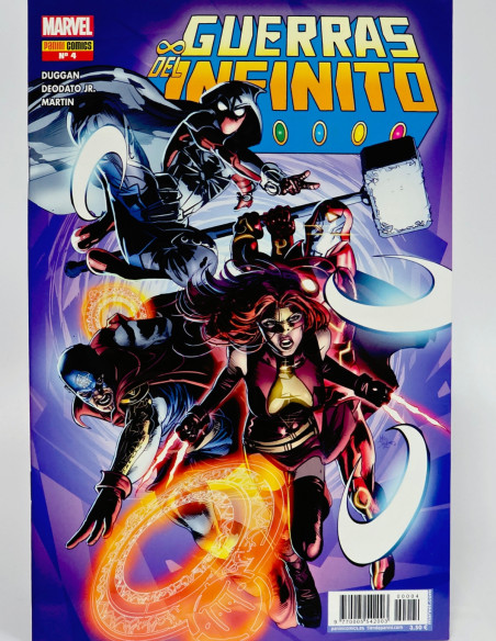 CÓMIC GUERRAS DEL INFINITO 4 PANINI MARVEL GRAPA DE KIOSCO