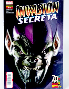 CÓMIC INVASIÓN SECRETA 5 PANINI MARVEL GRAPA DE KIOSCO