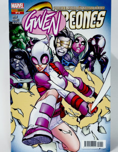 CÓMIC CAMPEONES 5 PANINI MARVEL GRAPA DE KIOSCO