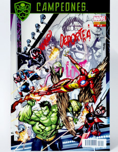 CÓMIC CAMPEONES 11 PANINI MARVEL GRAPA DE KIOSCO