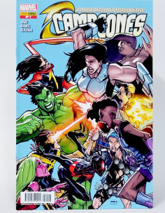 CÓMIC CAMPEONES 7 PANINI MARVEL GRAPA DE KIOSCO