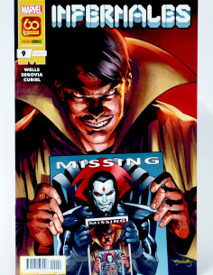 CÓMIC INFERNALES 9 JUNIO 2021 PANINI MARVEL GRAPA DE KIOSCO