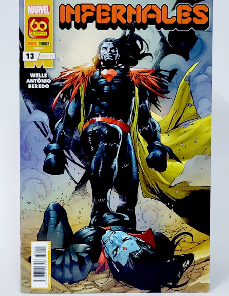 CÓMIC INFERNALES 13 NOVIEMBRE 2021 PANINI MARVEL GRAPA DE KIOSCO