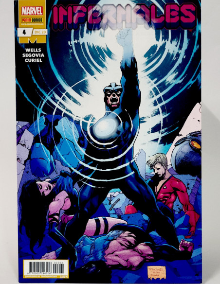CÓMIC INFERNALES 4 DICIEMBRE 2020 PANINI MARVEL GRAPA DE KIOSCO