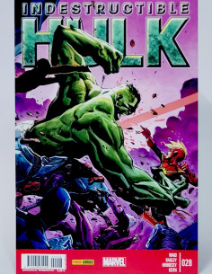 CÓMIC INDESTRUCTIBLE HULK 28 PANINI MARVEL GRAPA DE KIOSCO