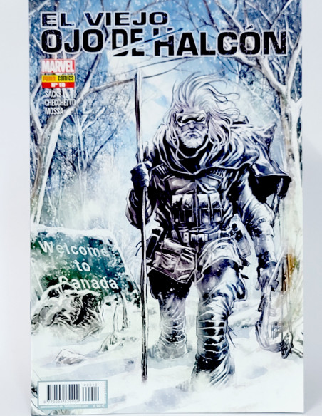 CÓMIC EL VIEJO OJO DE HALCÓN 10 OJO POR OJO PANINI MARVEL GRAPA DE KIOSCO
