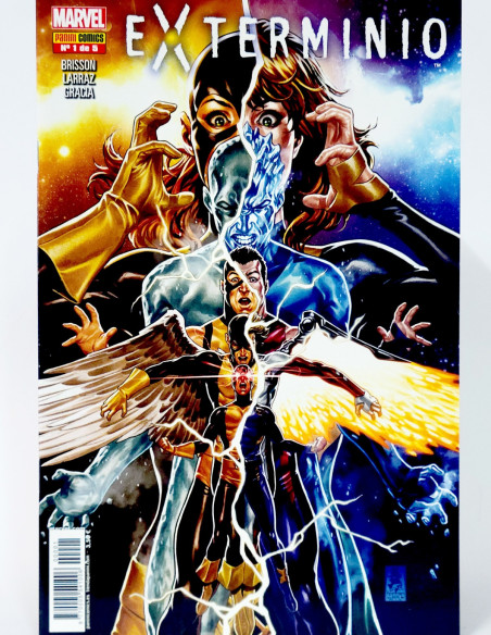 CÓMIC EXTERMINIO 1 PANINI MARVEL GRAPA DE KIOSCO