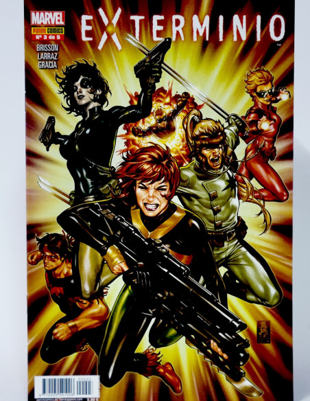CÓMIC EXTERMINIO 3 PANINI MARVEL GRAPA DE KIOSCO