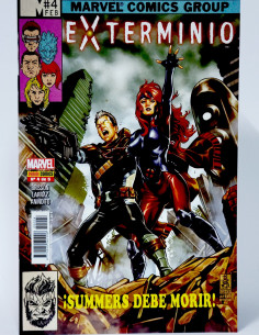 CÓMIC EXTERMINIO 4 SUMMERS DEBE MORIR PANINI MARVEL GRAPA...