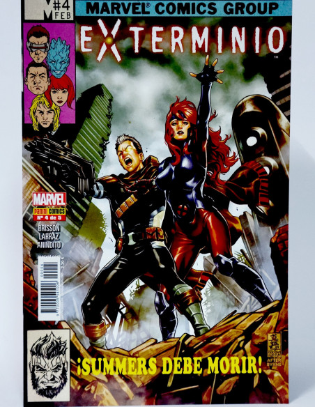 CÓMIC EXTERMINIO 4 SUMMERS DEBE MORIR PANINI MARVEL GRAPA DE KIOSCO