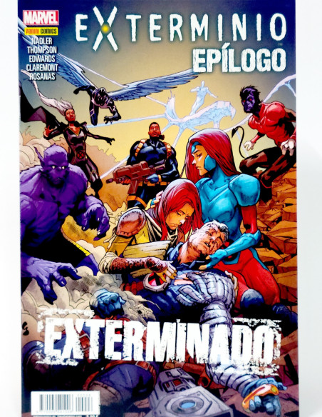 CÓMIC EXTERMINIO EPÍLOGO EXTERMINADO PANINI MARVEL GRAPA DE KIOSCO