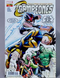 CÓMIC CAMPEONES 2 PANINI MARVEL GRAPA DE KIOSCO