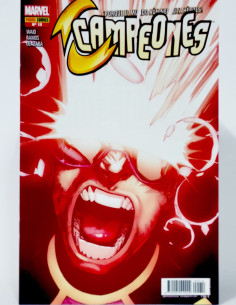 CÓMIC CAMPEONES 12 PANINI MARVEL GRAPA DE KIOSCO