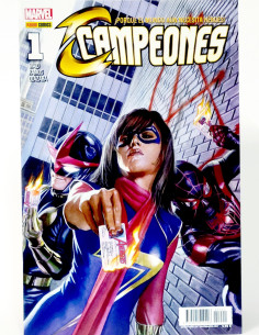 CÓMIC CAMPEONES 1 PANINI MARVEL GRAPA DE KIOSCO