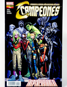 CÓMIC CAMPEONES 8 PANINI MARVEL GRAPA DE KIOSCO