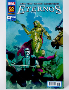 CÓMIC ETERNOS 4 AGOSTO 2021 PANINI MARVEL GRAPA DE KIOSCO