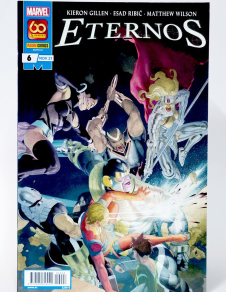 CÓMIC ETERNOS 6 NOVIEMBRE 2021 PANINI MARVEL GRAPA DE KIOSCO