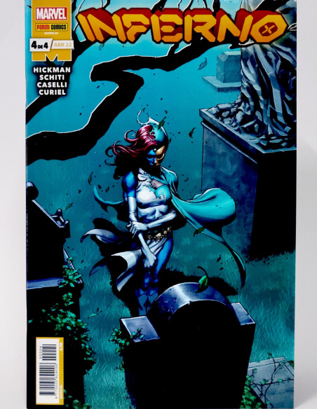 CÓMIC INFERNO 4 ABRIL 2022 PANINI MARVEL GRAPA DE KIOSCO