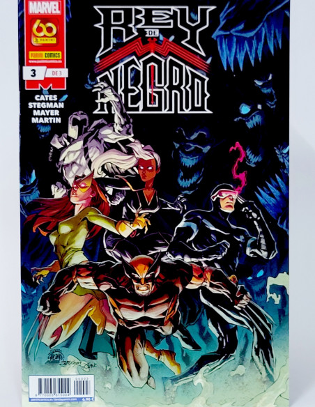 CÓMIC REY DE NEGRO 3 PANINI MARVEL GRAPA DE KIOSCO