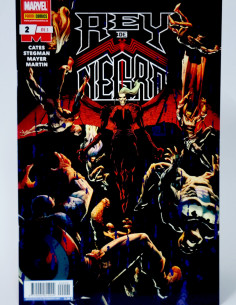 CÓMIC REY DE NEGRO 2 PANINI MARVEL GRAPA DE KIOSCO
