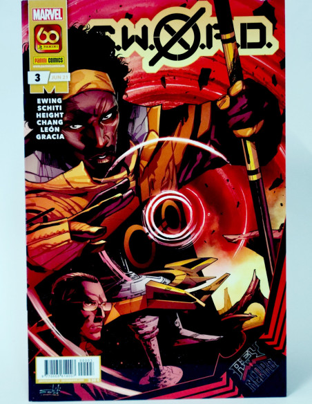 CÓMIC SWORD 3 JUNIO 2021 PANINI MARVEL GRAPA DE KIOSCO