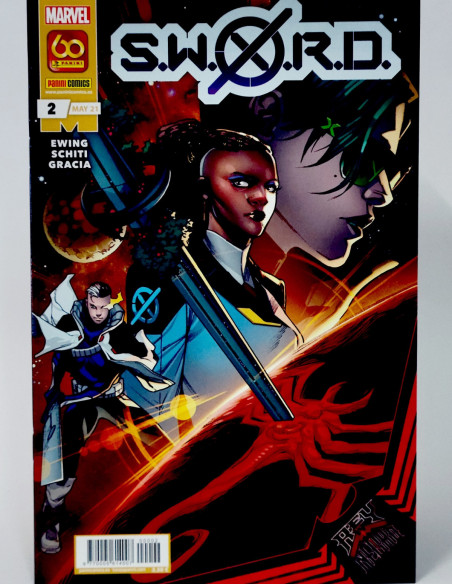 CÓMIC SWORD 2 MAYO 2021 PANINI MARVEL GRAPA DE KIOSCO