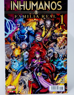 CÓMIC INHUMANOS 38 FAMILIA REAL PANINI MARVEL GRAPA DE...
