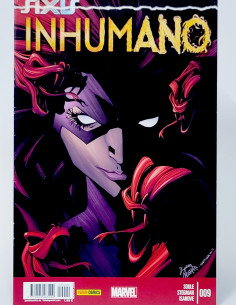 CÓMIC INHUMANO 9 AXIS PANINI MARVEL GRAPA DE KIOSCO