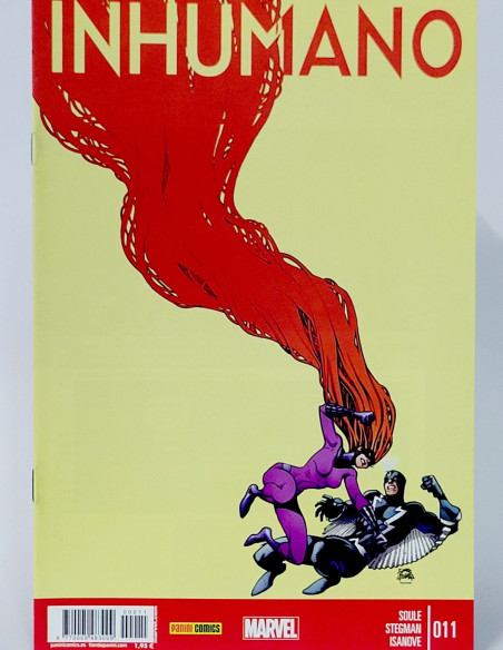 CÓMIC INHUMANO 11 PANINI MARVEL GRAPA DE KIOSCO