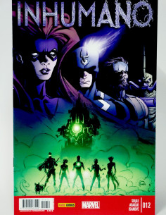 CÓMIC INHUMANO 12 PANINI MARVEL GRAPA DE KIOSCO