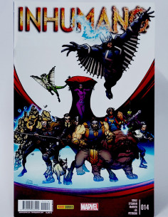 CÓMIC INHUMANO 14 PANINI MARVEL GRAPA DE KIOSCO