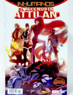 CÓMIC INHUMANOS EL ASCENSO DE ATTILAN 15 SECRET WARS...