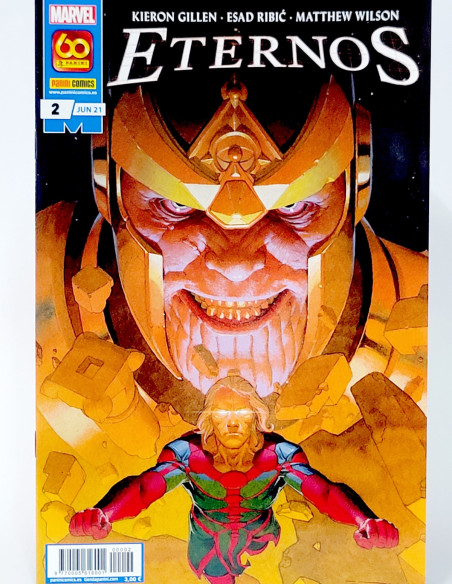 CÓMIC ETERNOS 2 JUNIO 2021 PANINI MARVEL GRAPA DE KIOSCO