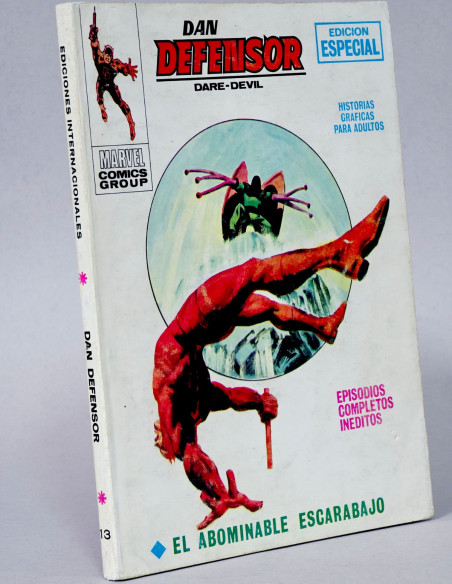 CÓMIC DAN DEFENSOR 13 ABOMINABLE ESCARABAJO VOL.1 VERTICE MARVEL TACO VOLUMEN CASI EXCELENTE ESTADO
