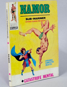 CÓMIC NAMOR 20 CATÁSTROFE MENTAL VOL.1 VERTICE MARVEL...