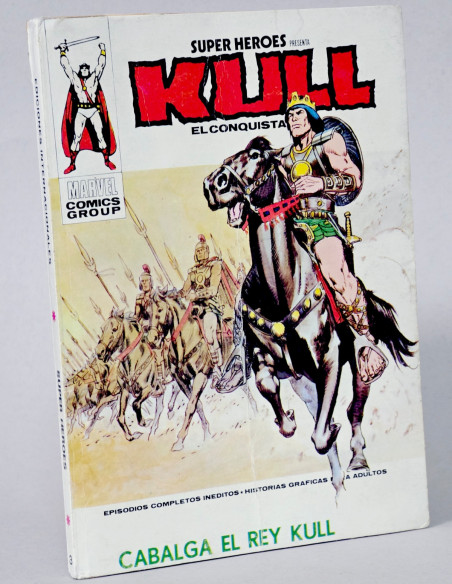 CÓMIC SUPER HÉROES 3 VOL.1 VERTICE MARVEL TACO VOLUMEN BUEN ESTADO