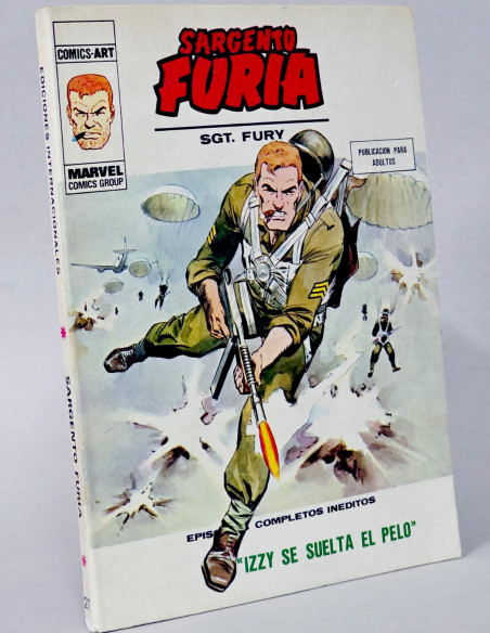 CÓMIC SARGENTO FURIA 27 IZZY SE SUELTA EL PELO VOL.1 VERTICE MARVEL TACO VOLUMEN MUY BUEN ESTADO