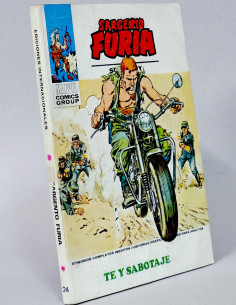 CÓMIC SARGENTO FURIA 24 TÉ Y SABOTAJE VOL.1 VERTICE...
