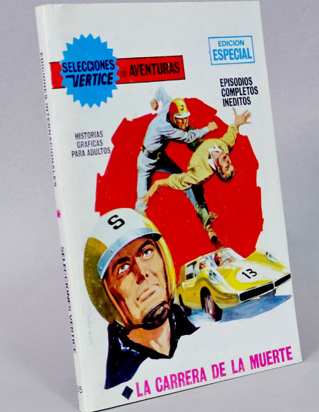 CÓMIC SELECCIONES VERTICE 35 LA CARRERA DE LA MUERTE TACO FLEETWAY DE KIOSCO