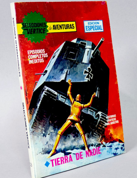 CÓMIC SELECCIONES VERTICE 63 TIERRA DE NADIE ARCHIE TACO FLEETWAY EXCELENTE ESTADO