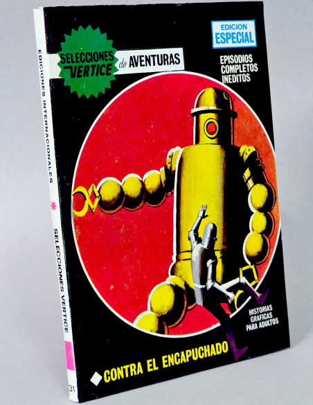 CÓMIC SELECCIONES VERTICE 31 CONTRA EL ENCAPUCHADO ARCHIE TACO FLEETWAY EXCELENTE ESTADO