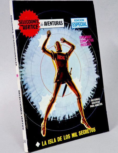 CÓMIC SELECCIONES VERTICE 58 LA ISLA DE LOS MIL SECRETOS ARCHIE TACO FLEETWAY EXCELENTE ESTADO